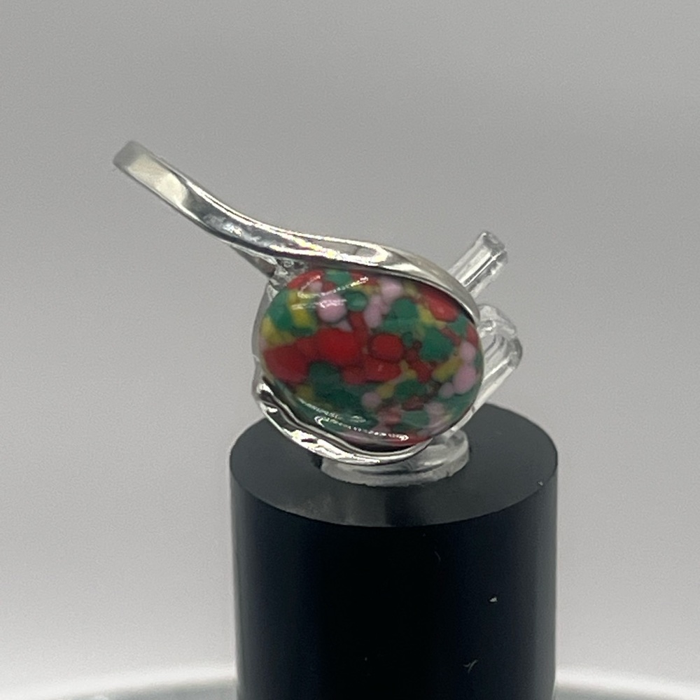 Brand New Ocean Jasper Silver Ring